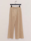 SWAYING 25 Early Autumn Knit Straight Casual Pants SW-SW25PF3B12C2-XING Apricot